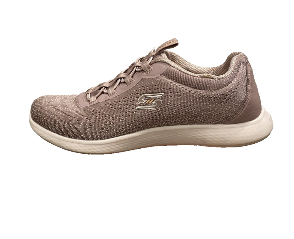 Skechers Vapor Foam Lite Spark Sneakers Women's Size 8 Pink Rose Mauve Slip-On
